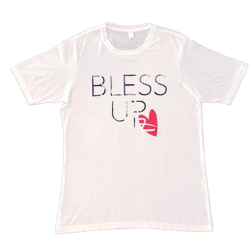 White Tee - Bless Up