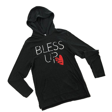 Hooded Tee - Bless Up
