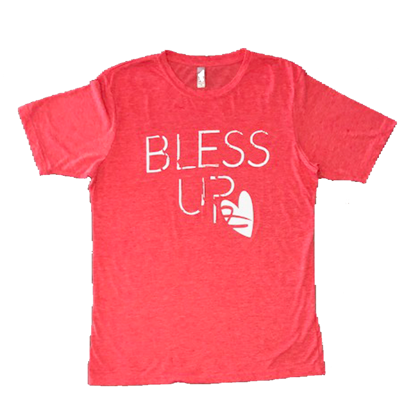 Red Vintage Tee - Bless Up